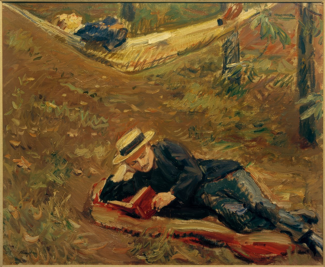 Hängematte (Siesta) tekijältä Max Slevogt