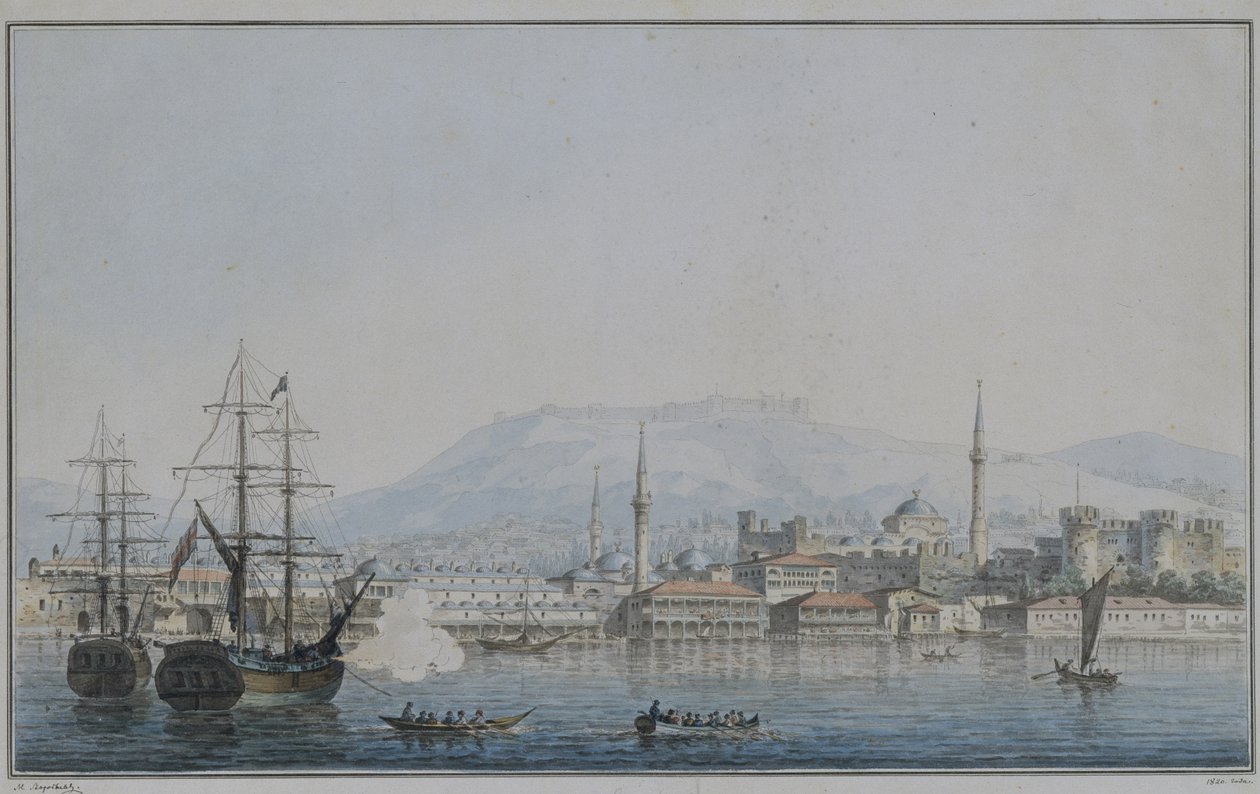 Smyrna, 1820 tekijältä Maxim Nikiphorovich Vorobyev