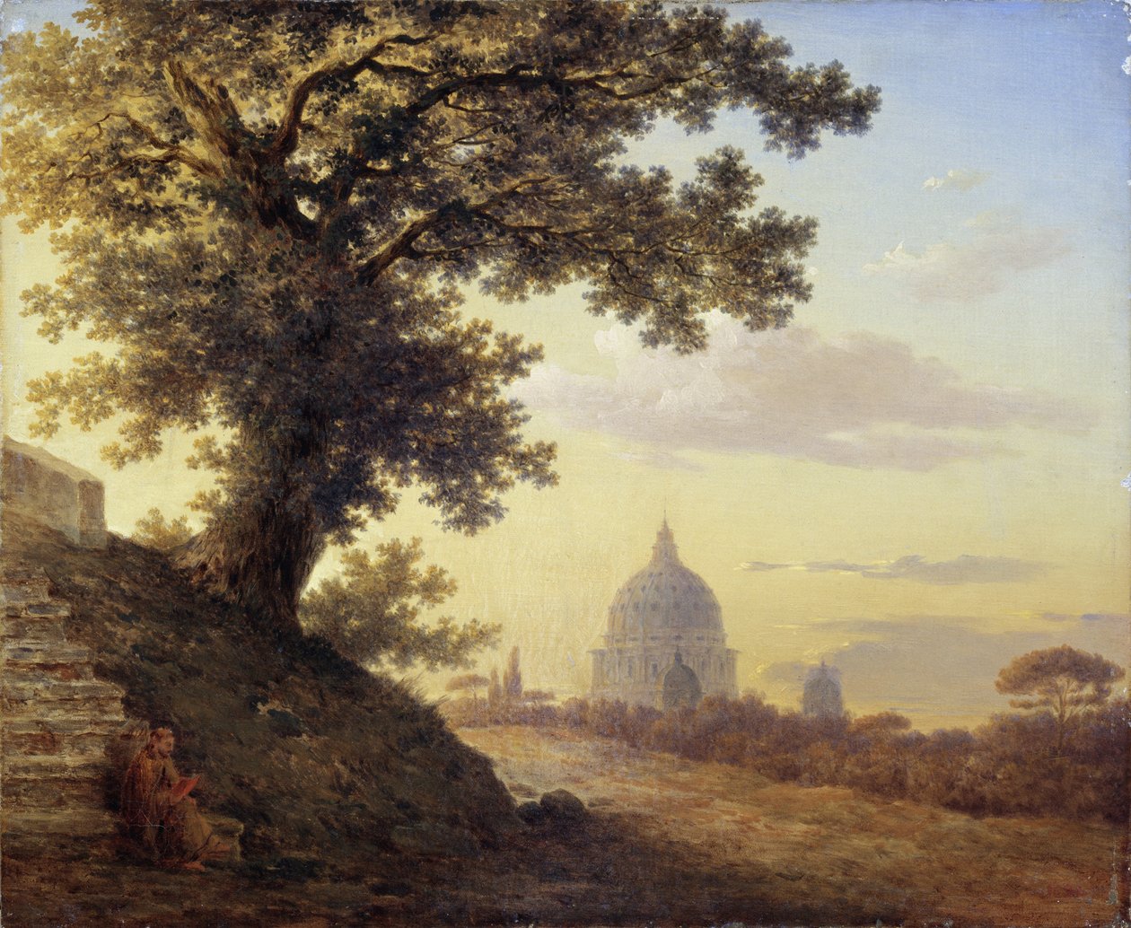 Torquato Tassos -tammi Roomassa, 1848 tekijältä Maxim Nikiphorovich Vorobyev