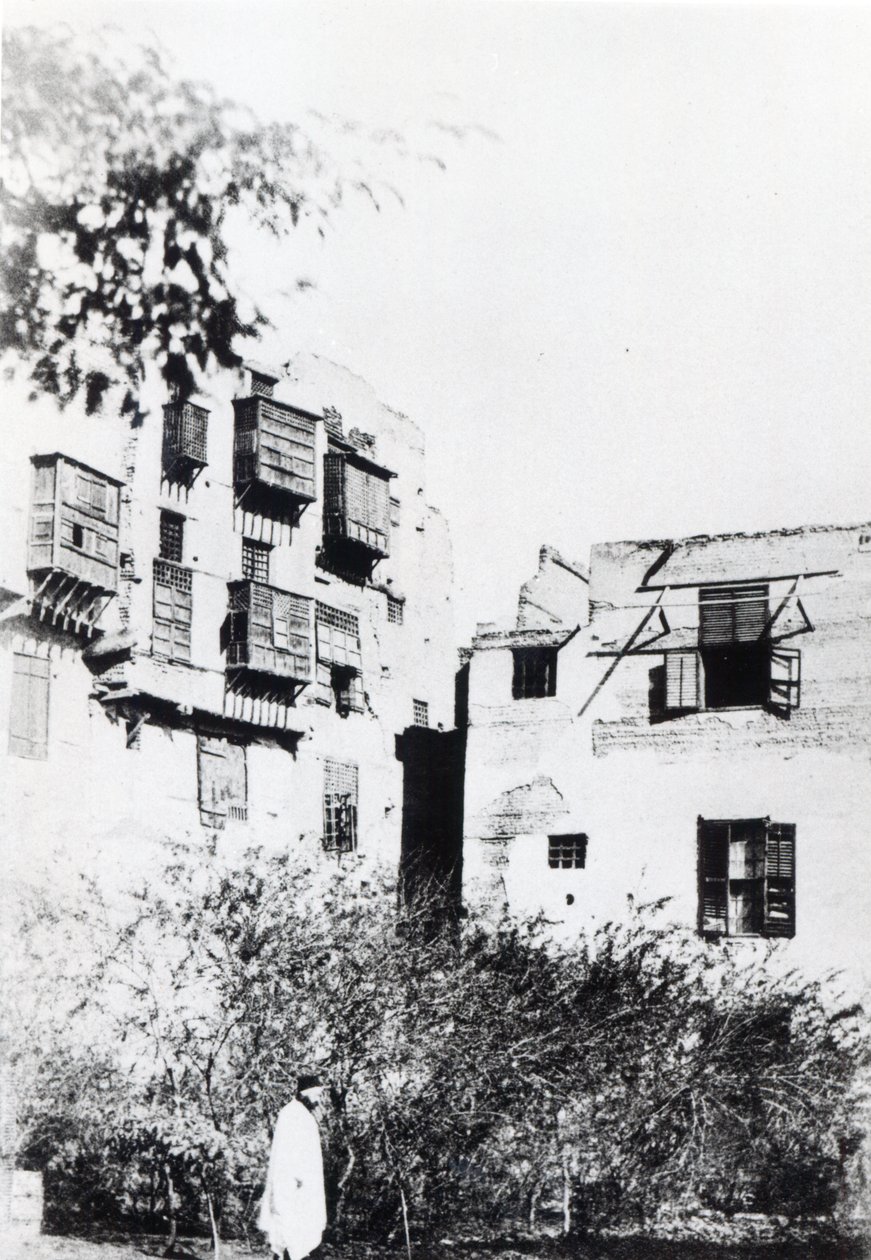 Gustave Flaubert (1821-80) Kairossa, 9. tammikuuta 1850 tekijältä Maxime Du Camp