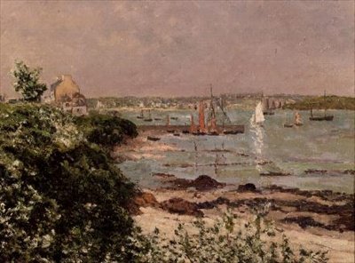 Kevät Crachissa, 1911 tekijältä Maxime Emile Louis Maufra