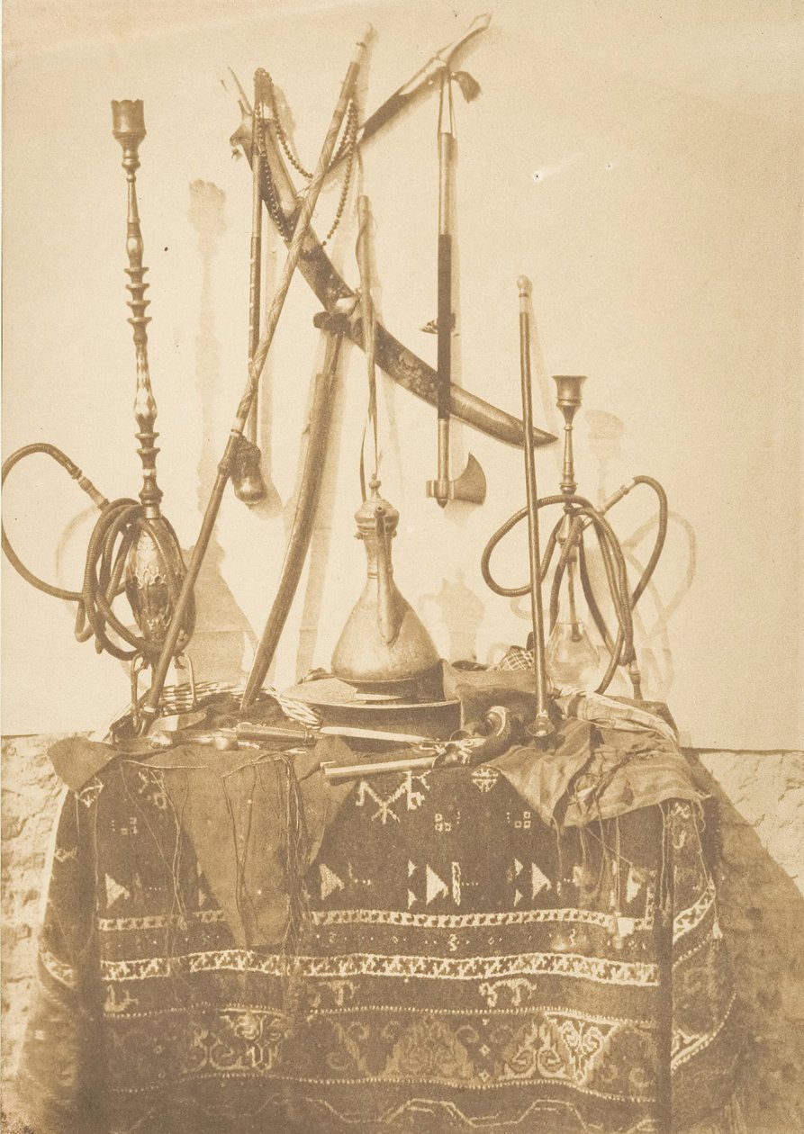 Kairon aseet ja välineet, joulukuu 1849 - tammikuu 1850. tekijältä Maxime Du Camp