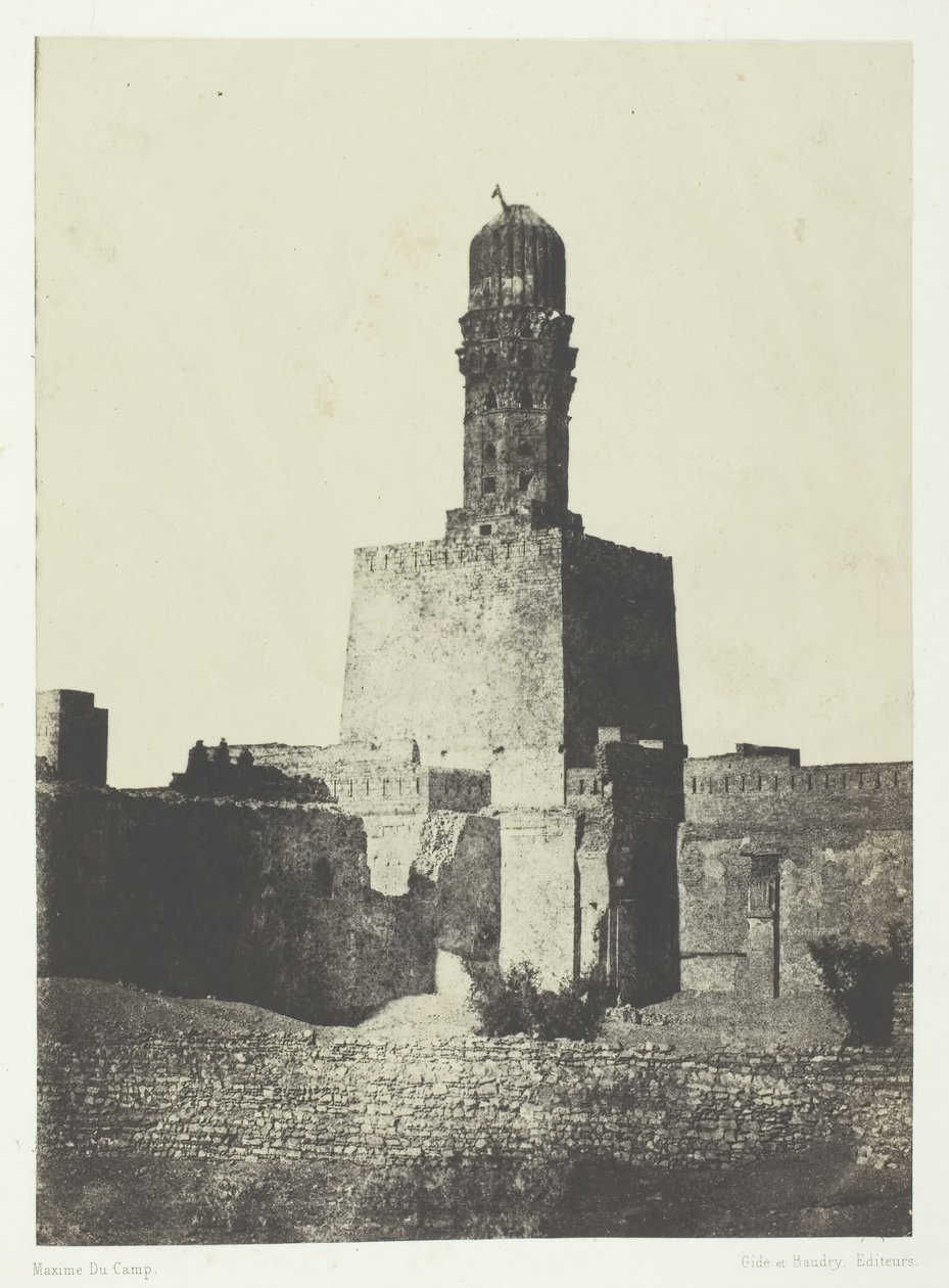 Kalifi Haakem Biamrillahin moskeija, Kairo, 184951, painettu 1852. tekijältä Maxime Du Camp