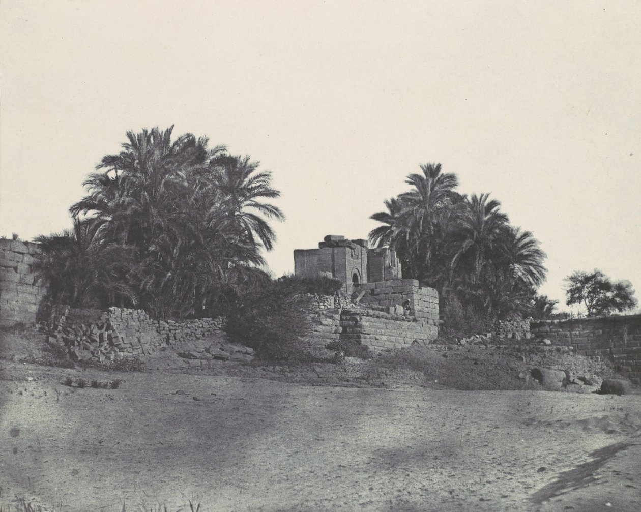 Nubia. Philoe, 1850. tekijältä Maxime Du Camp