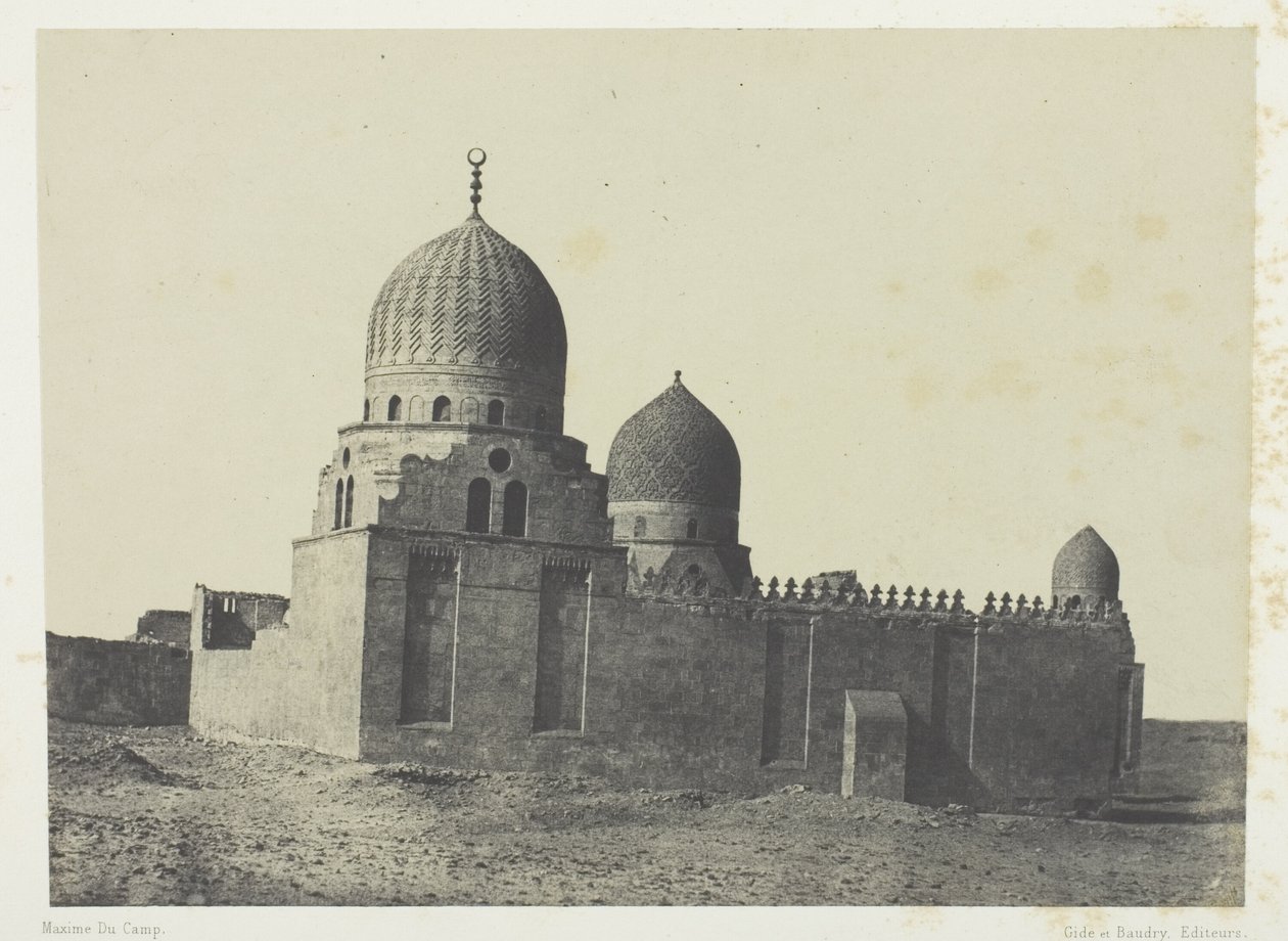 Mamluk-sulttaanien hauta, Kairo tekijältä Maxime Du Camp