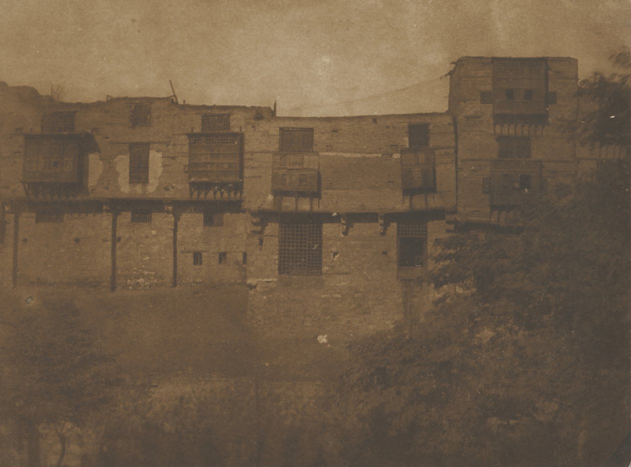 [Näkymä Egyptistä], 1849-51. tekijältä Maxime Du Camp