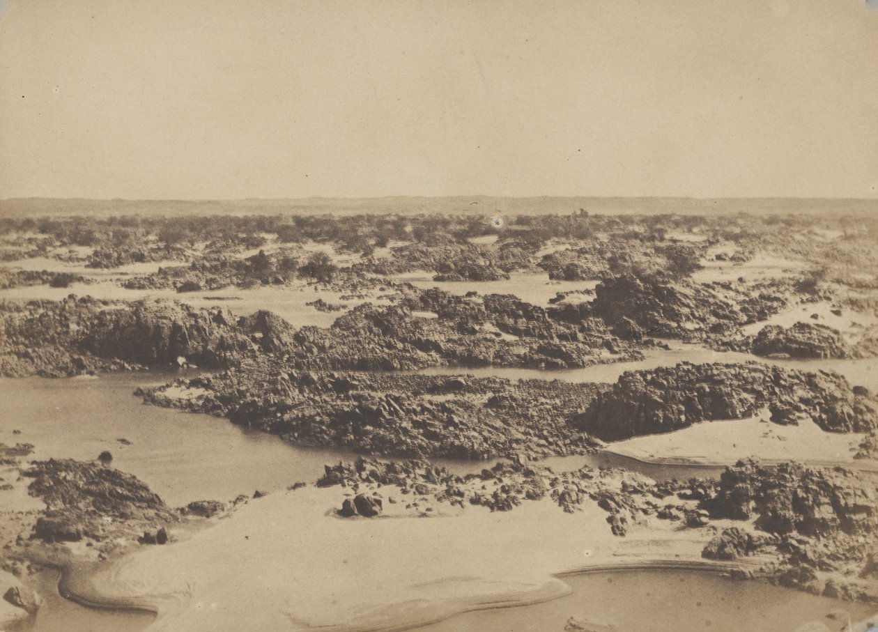 [Näkymä Egyptistä], 1849-51. tekijältä Maxime Du Camp
