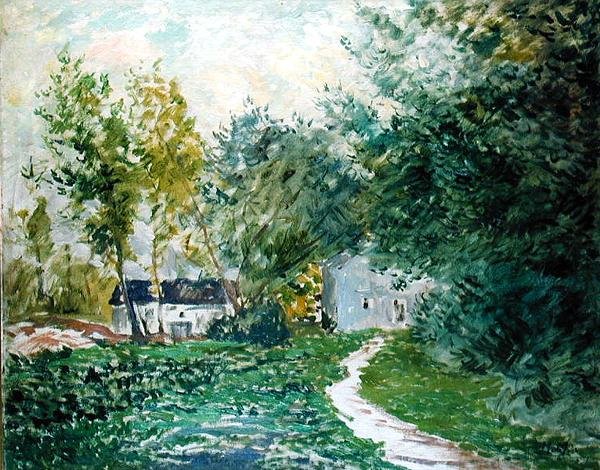 Maisema (öljy kankaalle) tekijältä Maxime Emile Louis Maufra