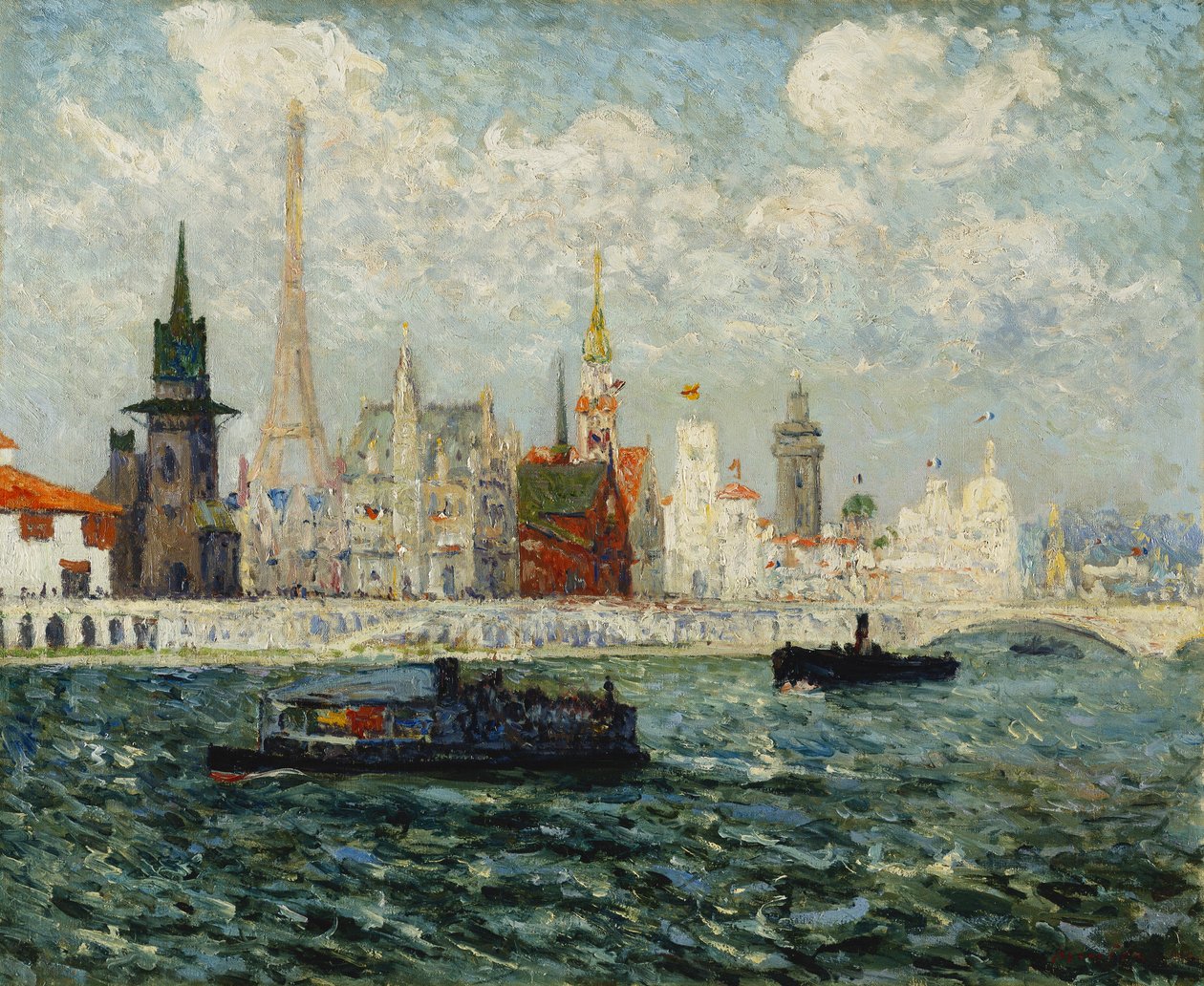 Paviljongit, Pariisin kansainvälinen näyttely, 1900, 1900 tekijältä Maxime Emile Louis Maufra