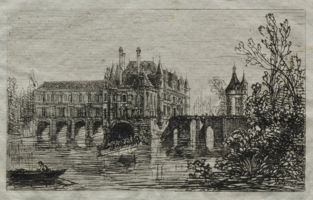 Chenonceaun linna tekijältä Maxime Lalanne