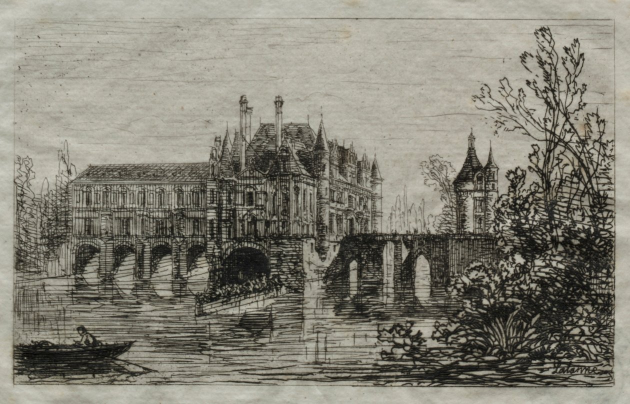 Chenonceaun linna. tekijältä Maxime Lalanne