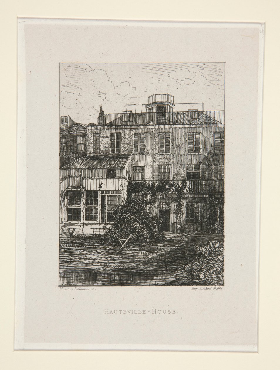 Hauteville-House, pl. 2 sviitistä Victor Hugo (Victor Hugo). tekijältä Maxime Lalanne