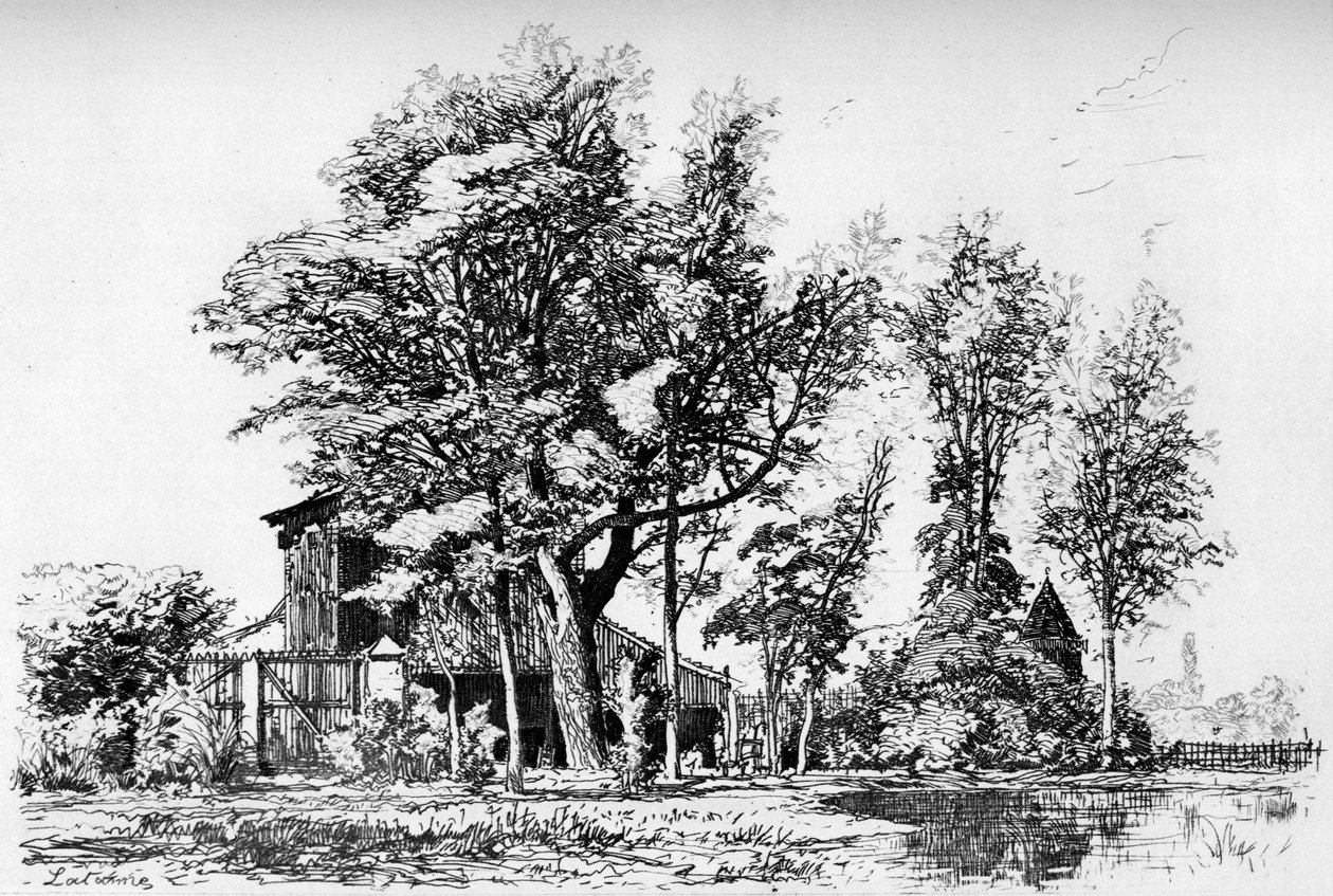 The Acacias, 1850-1895 1924 tekijältä Maxime Lalanne