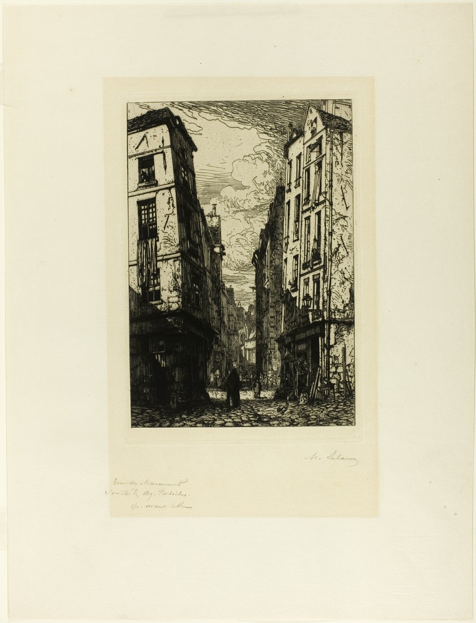 Rue des Marmousets tekijältä Maxime Lalanne