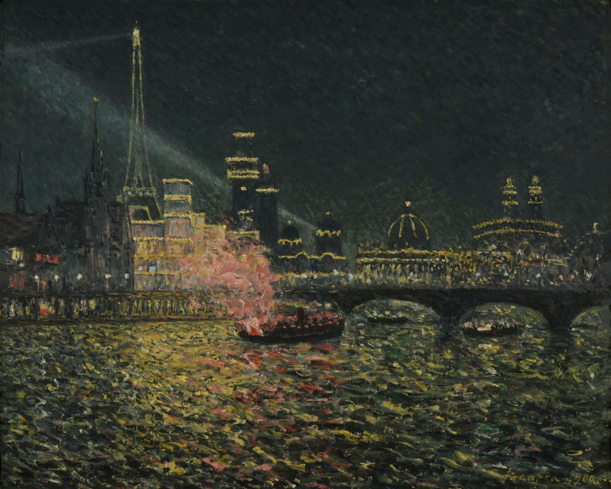 Yöjuhlat: Maailmannäyttely 1900, 1900. tekijältä Maxime Maufra