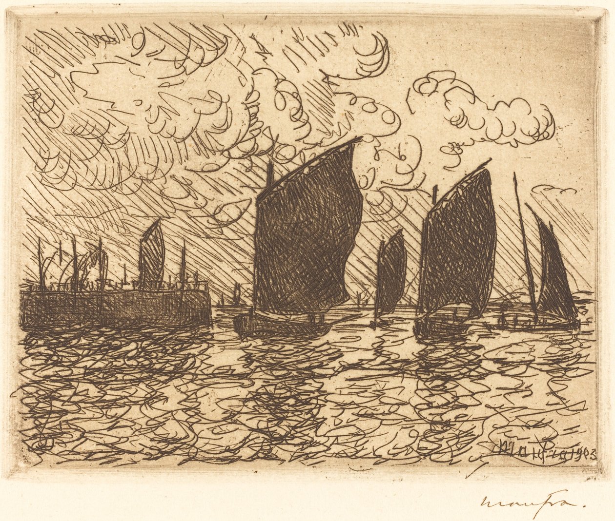 Veneiden paluu tekijältä Maxime Maufra