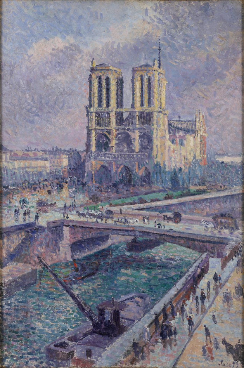 Notre Dame, 1899 tekijältä Maximilien Luce