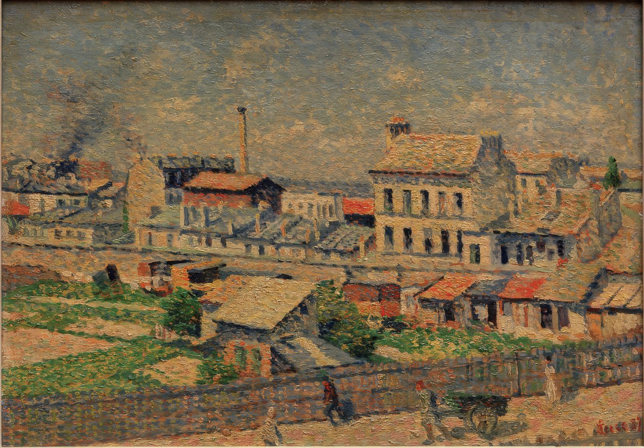 Rue Damrémont Montmartressa tekijältä Maximilien Luce
