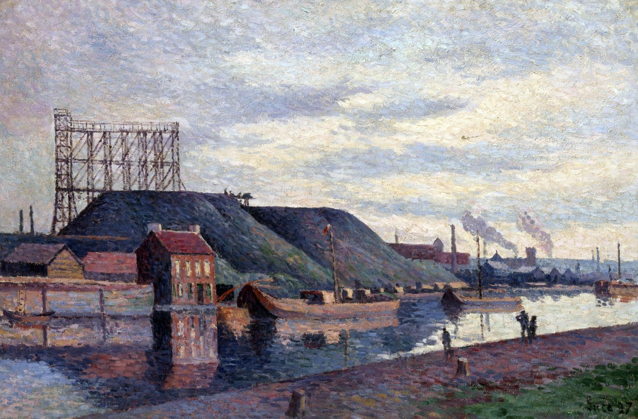 Sacré Madamen kuonakasat tekijältä Maximilien Luce