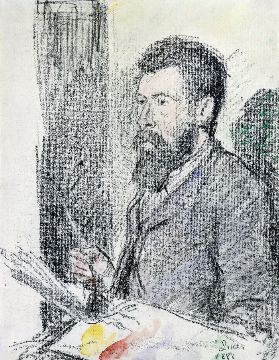 Georges Seuratin muotokuva tekijältä Maximilien Luce