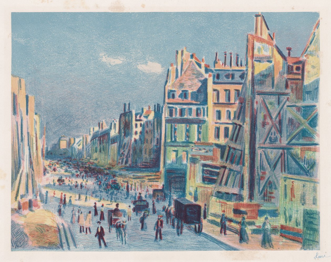 Reamur Street tekijältä Maximilien Luce