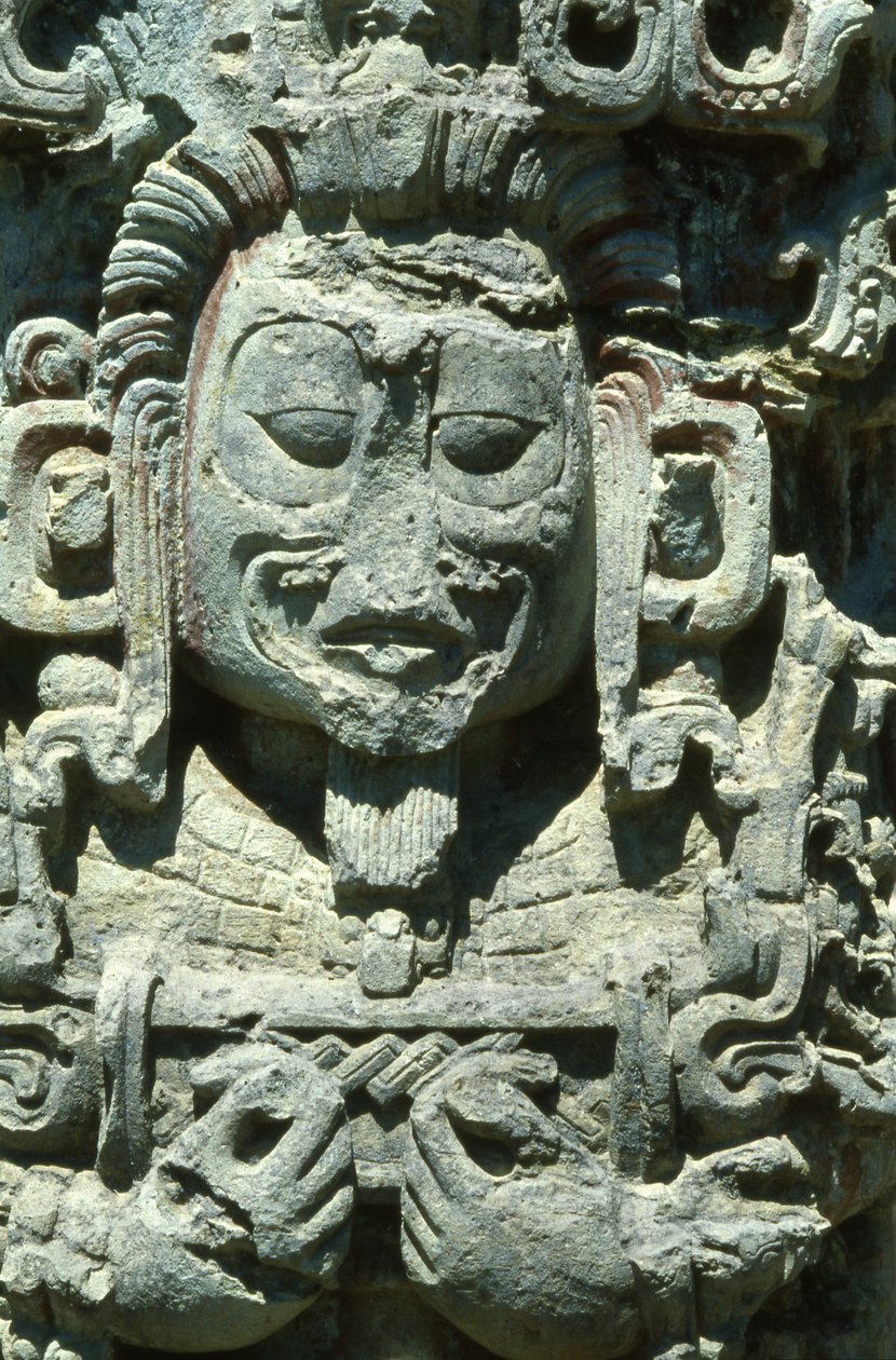 Copan Stela D tekijältä Mayan