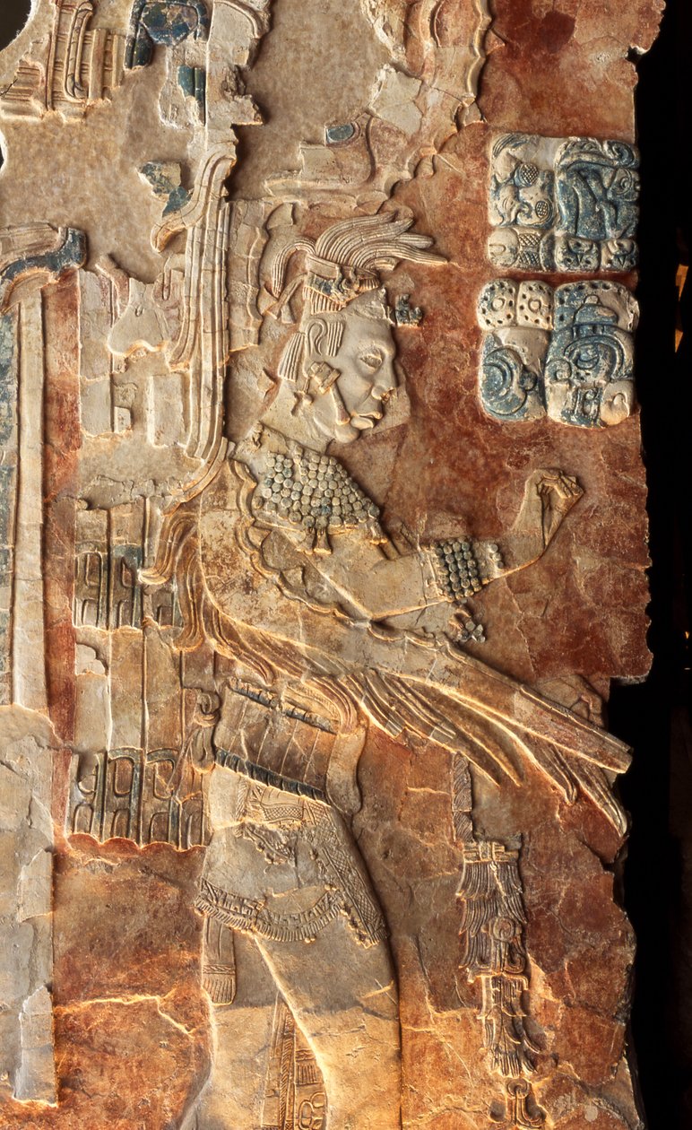 King Pacal Stela 22 (310202:n takaosa) tekijältä Mayan
