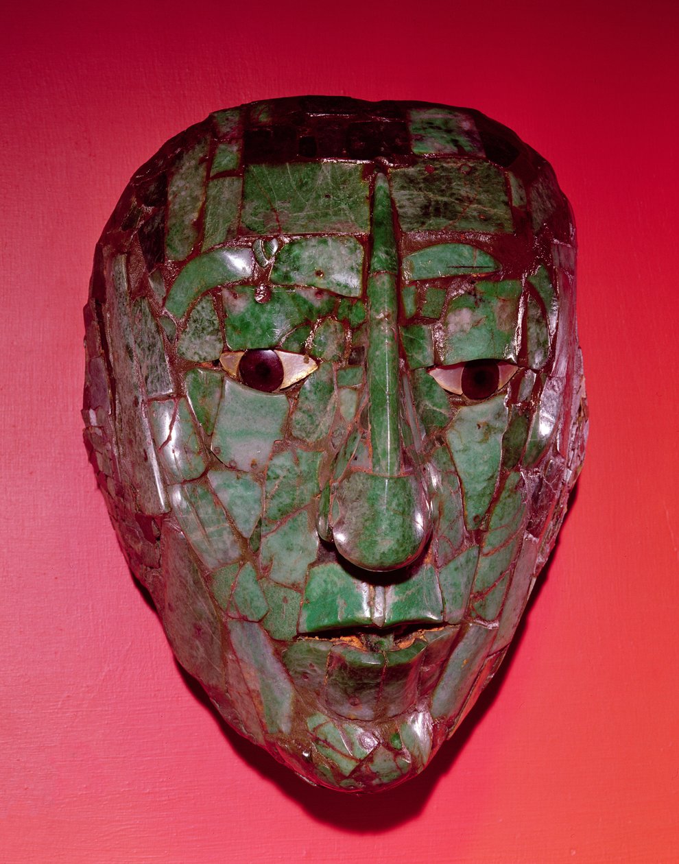 Mosaiikkinaamio, Palenque, Chiapas (jade) tekijältä Mayan
