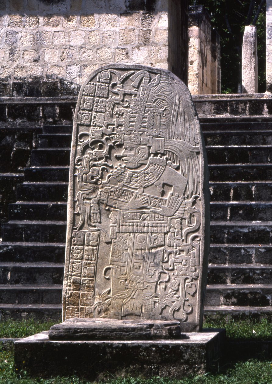 Seibal, Stela 10, Ultimate Classic Period, 849 jKr tekijältä Mayan