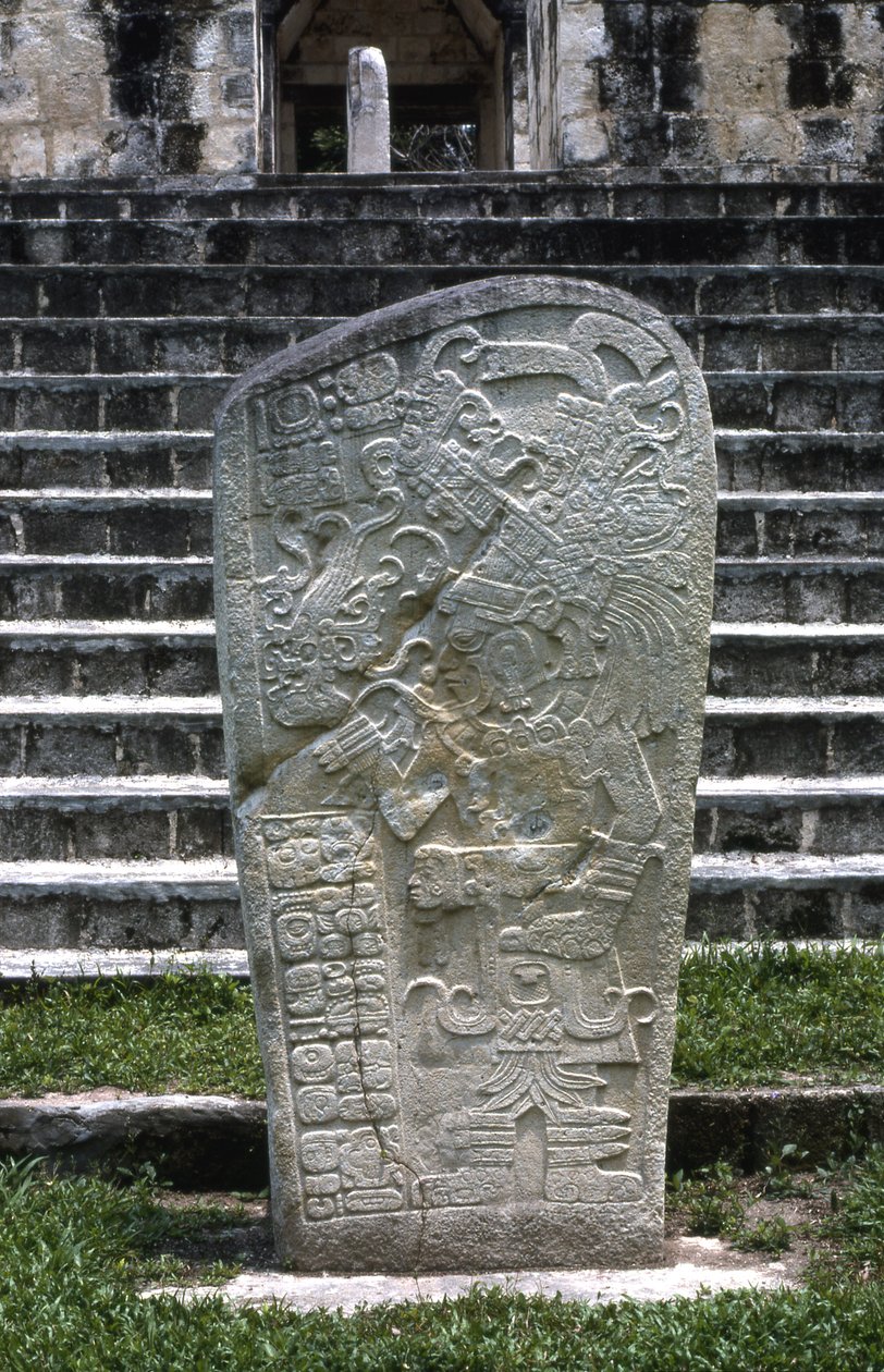Seibal, Stela 8, Ultimate Classic Period, 849 jKr tekijältä Mayan
