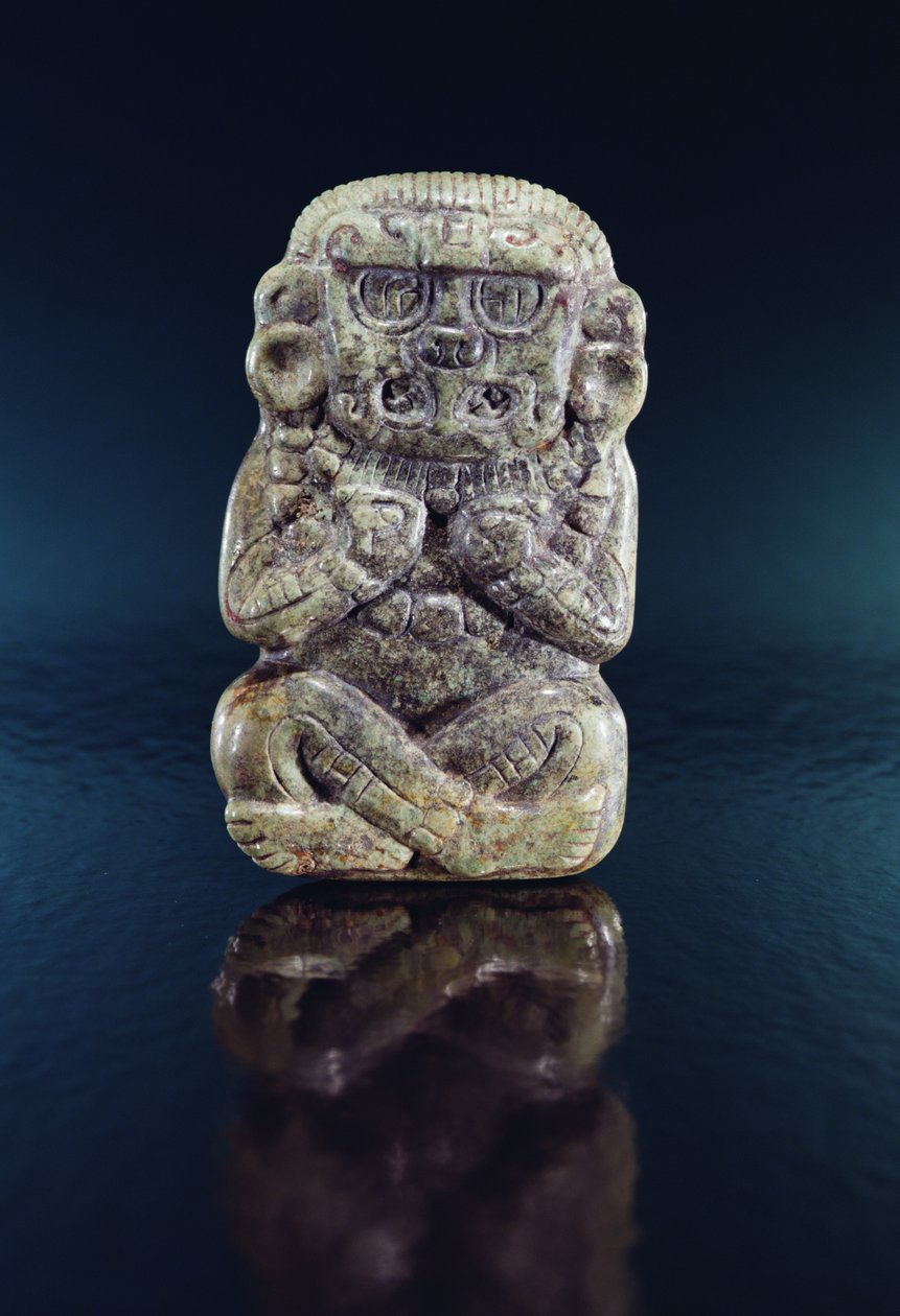 Jumaluushahmo, Honduras (jade & kaneli) tekijältä Mayan