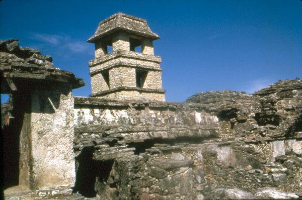 Palace, Maya, myöhäisklassinen aika, Palenque tekijältä Mayan