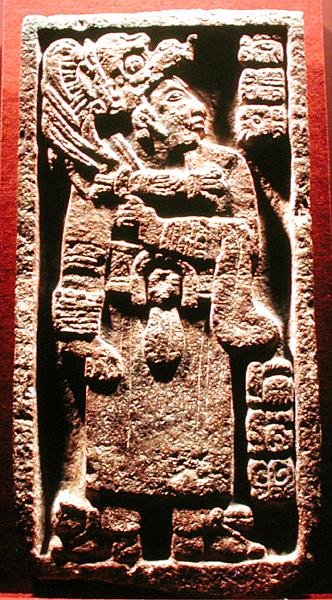 Kivi löydetty Oxkintokista, 500-800 tekijältä Mayan