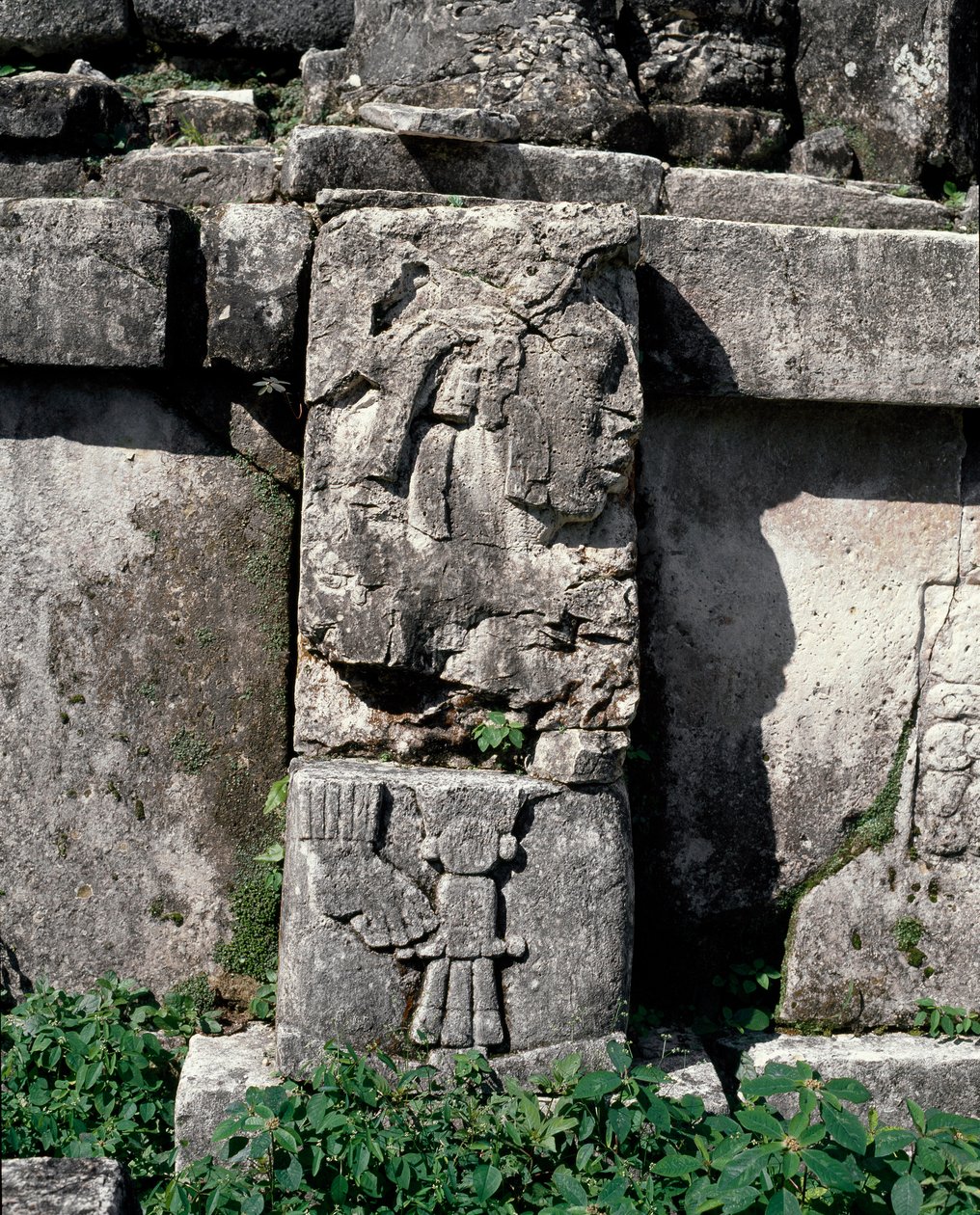 Stele talossa C, patio 2 palatsissa tekijältä Mayan