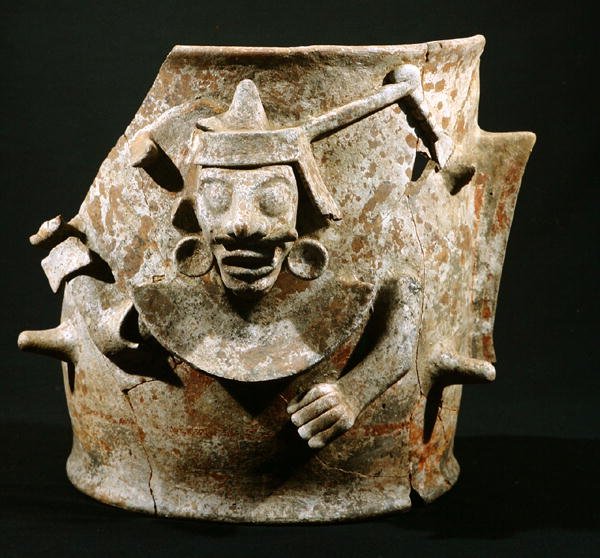 Suitsukepoltin, Iximche, Guatemala, klassisen jälkeinen aika (900-1521) (keramiikka) tekijältä Mayan Mayan