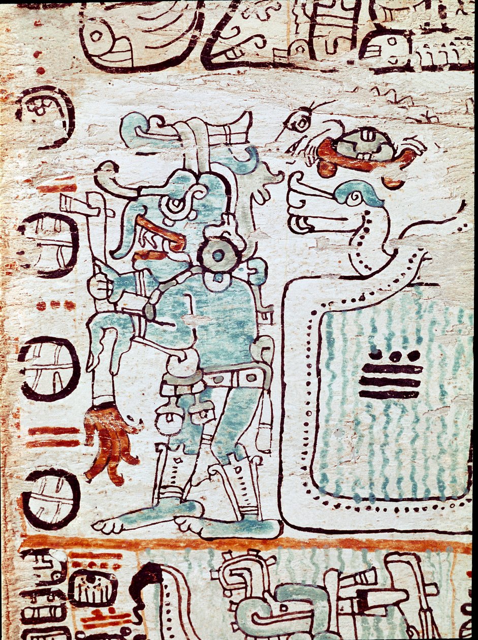 Madridin koodeksi tai codex tro cortesianus käsittelee horoskooppeja ja astrologisia taulukoita, raportoi Espanjassa Hernan Cortes (1485-1547). Maalattuja miniatyyrejä tekijältä Mayan Mayan