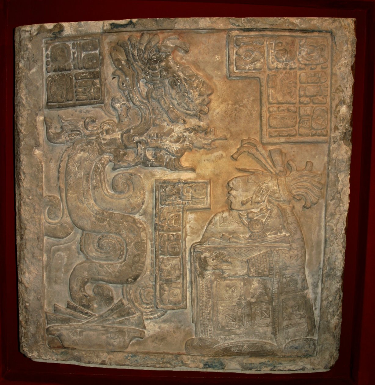 Yaxchilan kaman 15 Maya art tekijältä Mayan Mayan