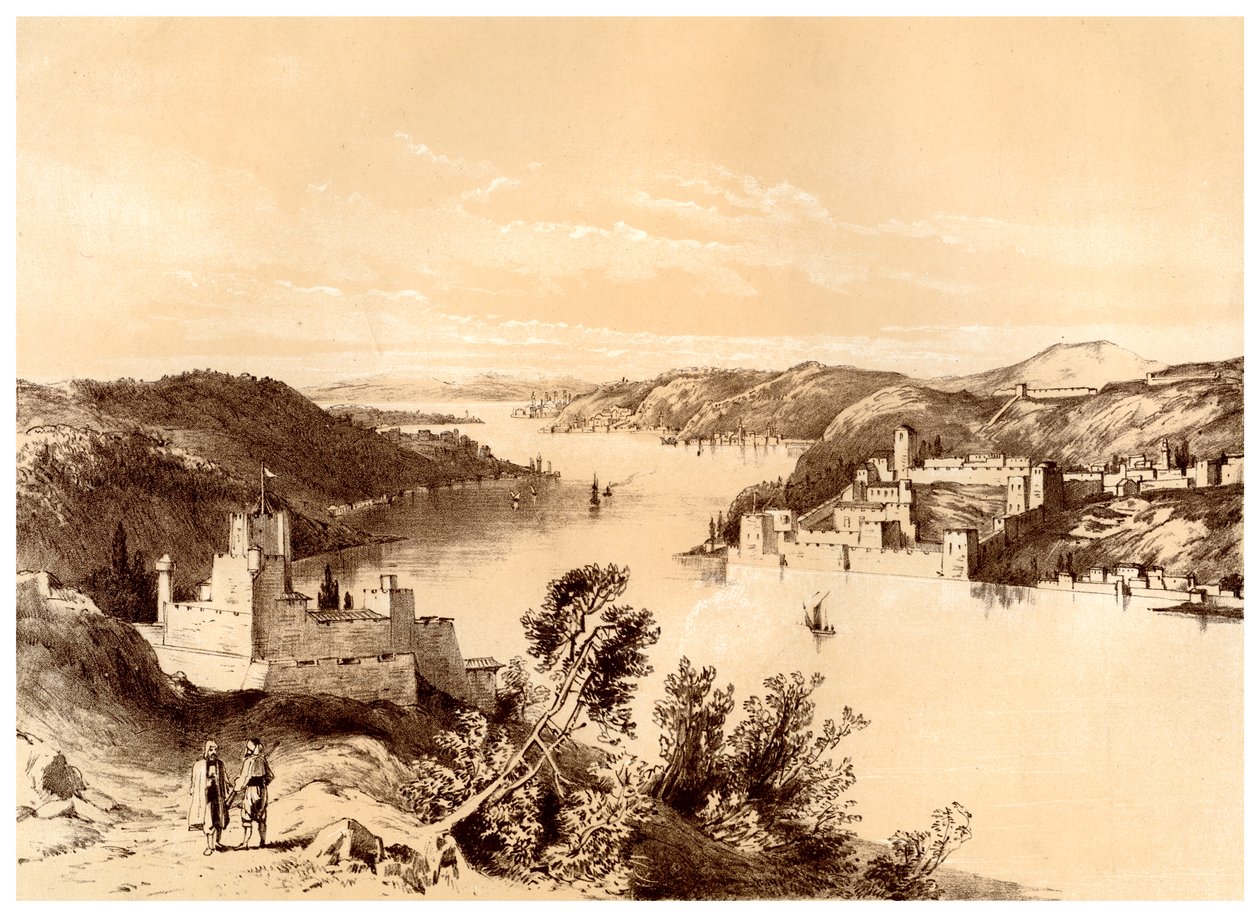 Dardanellien linnoitukset, Turkki, 1800-luku. tekijältä McFarlane and Erskine
