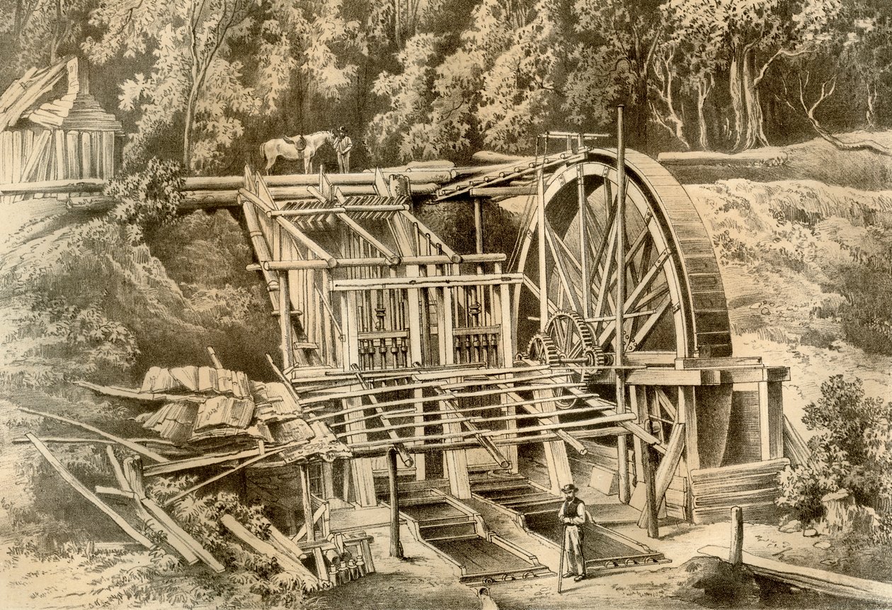 Kvartsimurskaus, Australia, 1879 tekijältä McFarlane and Erskine