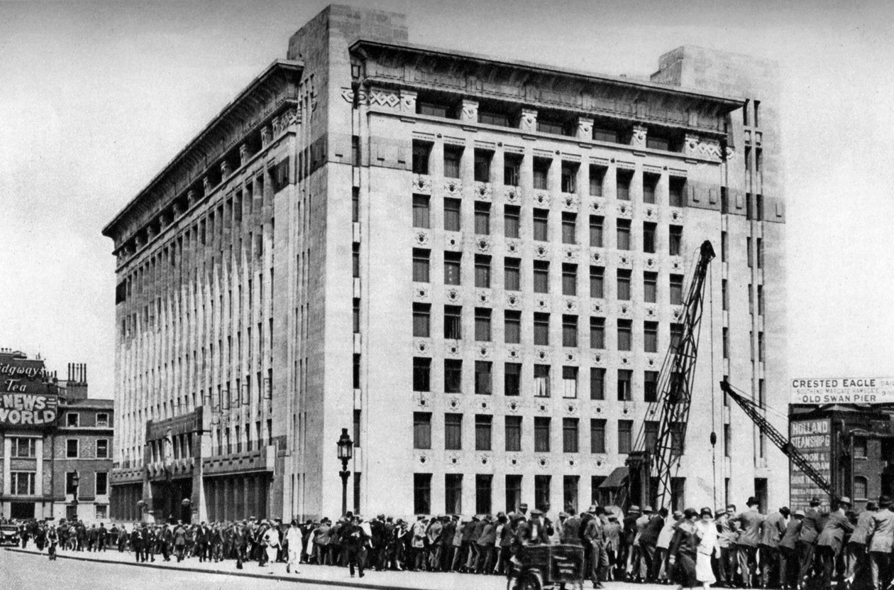 Adelaide House, Lontoo, 1926-1927. tekijältä McLeish