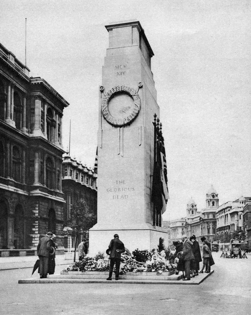 The Cenotaph, Whitehall, Lontoo, 1926-1927 tekijältä McLeish