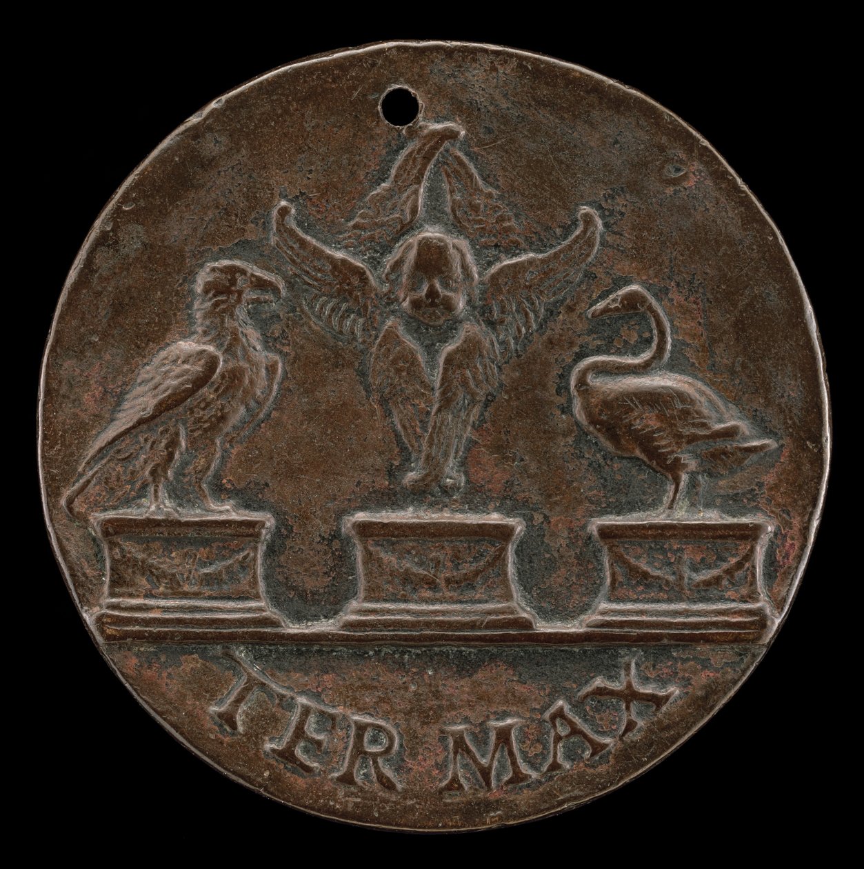 Kerubi, joutsen ja kotka [käänteinen], n. 1513. tekijältä Mea