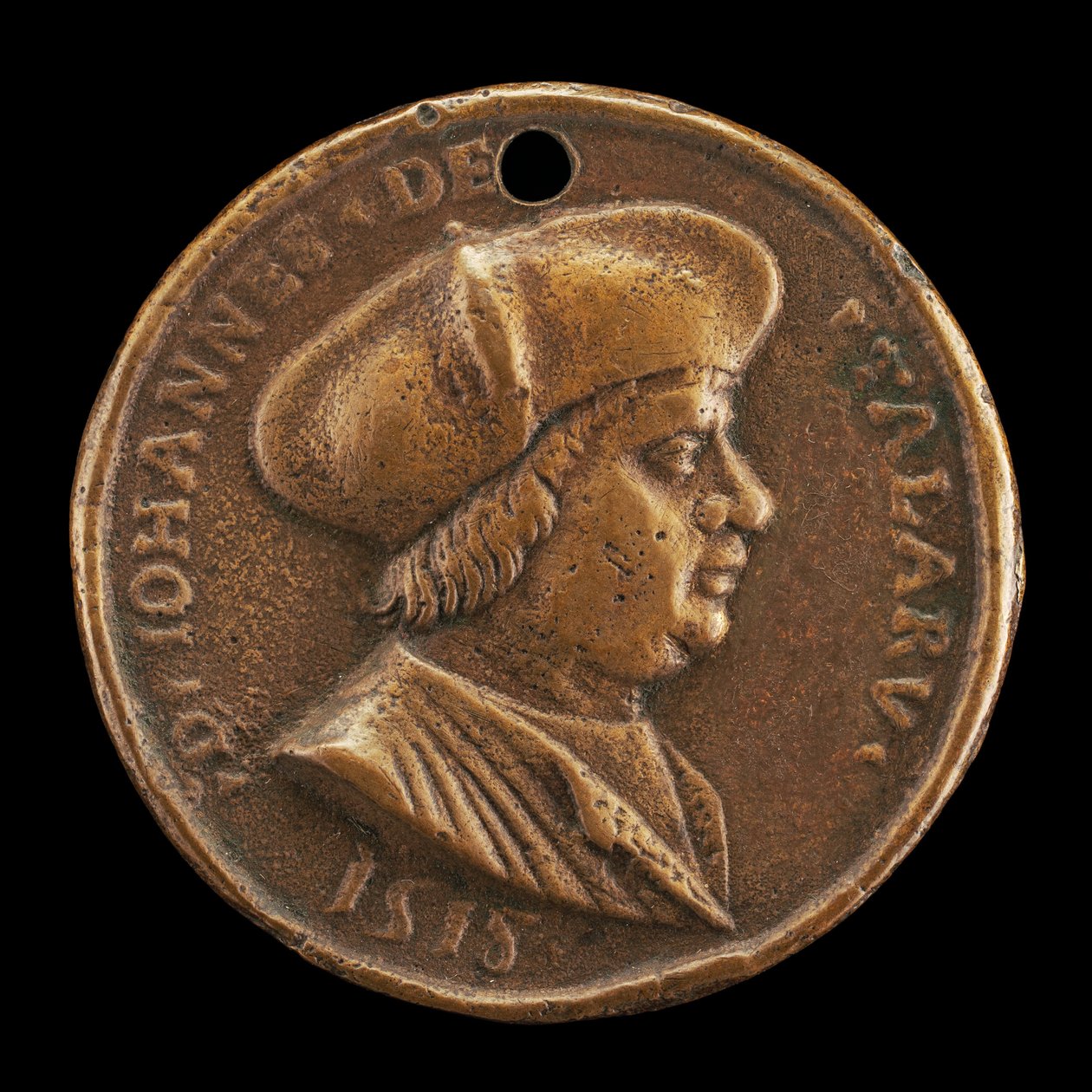 Jean de Talaru, kuoli 1550, Fourvièren kaanoni 1517, 1518. tekijältä Medallist of 1518