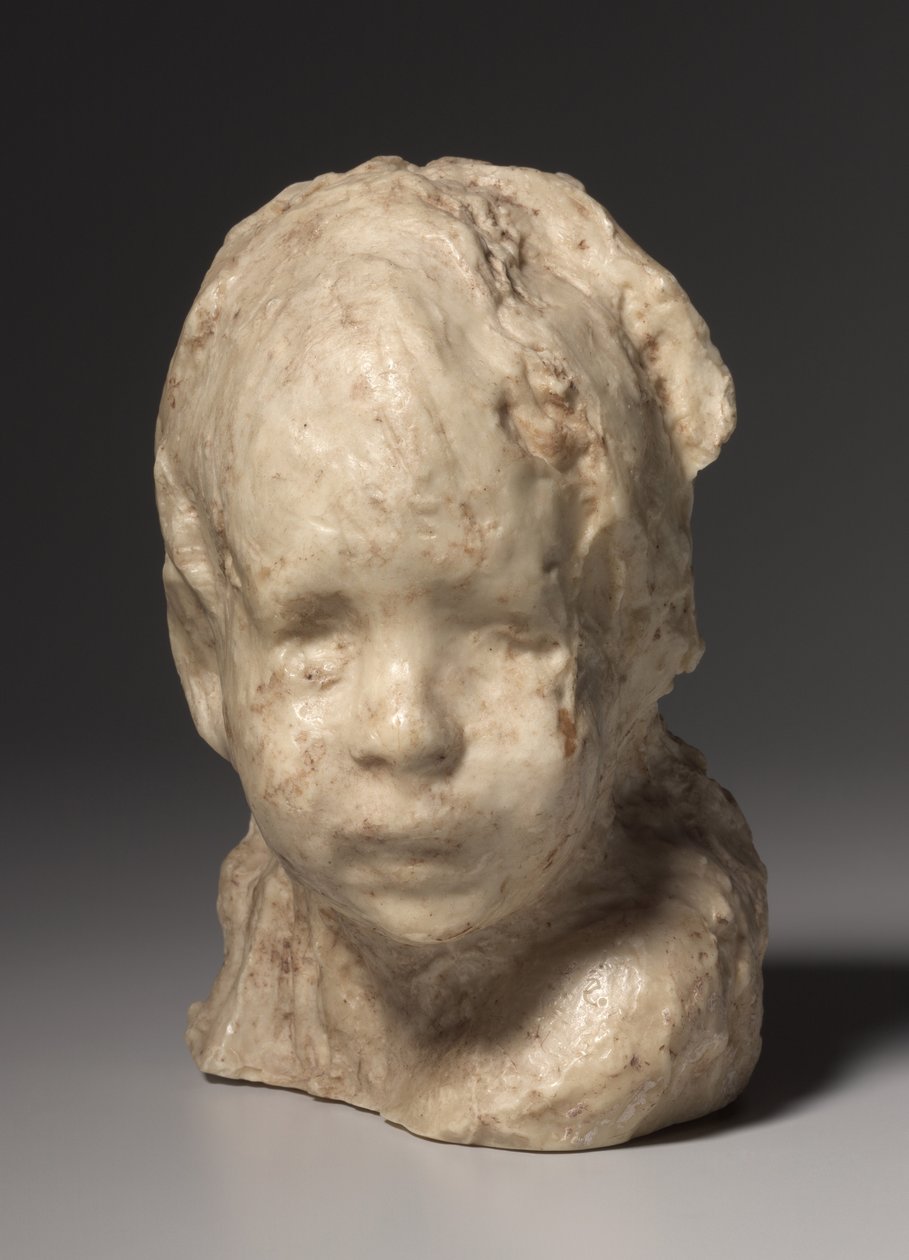 Juutalainen poika, n. 1892 (vaha kipsissä) tekijältä Medardo Rosso