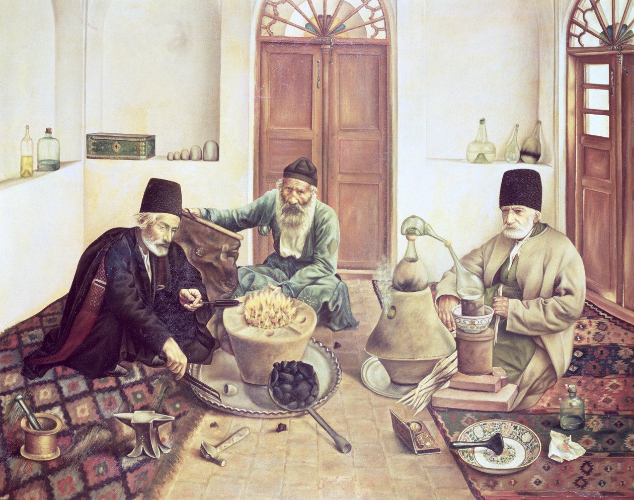 Alkemistit, 1893 tekijältä Mehdi