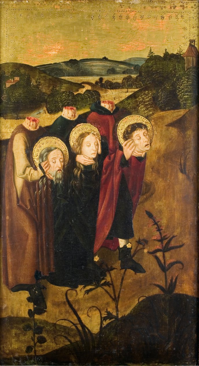 Meistetty St. Felix, Regula ja Exuperantius matkalla haudalle tekijältä Meister des Winkler Epitaphs