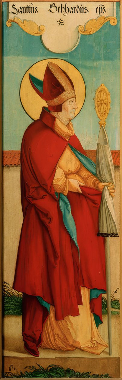 Saint Gebhard tekijältä Meister von Messkirch
