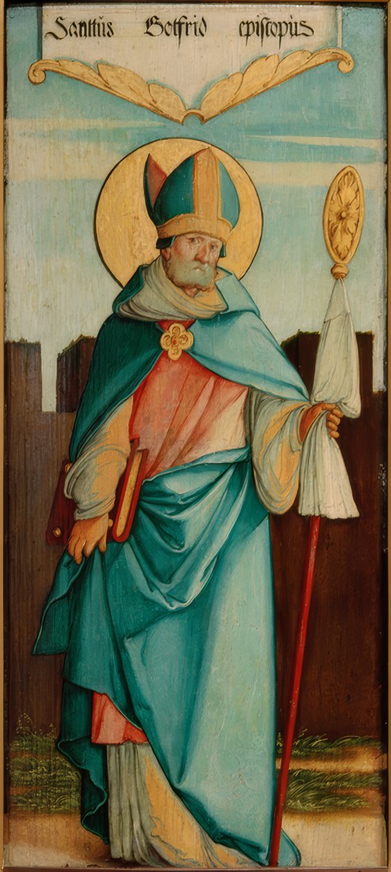 Saint Godfrey of Amiens tekijältä Meister von Messkirch