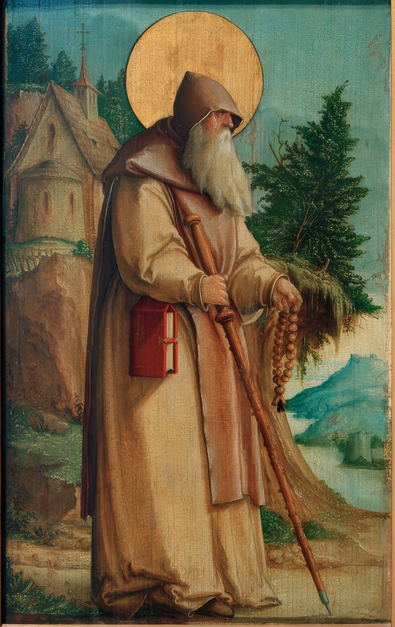 Saint Paul Hermitage tekijältä Meister von Messkirch