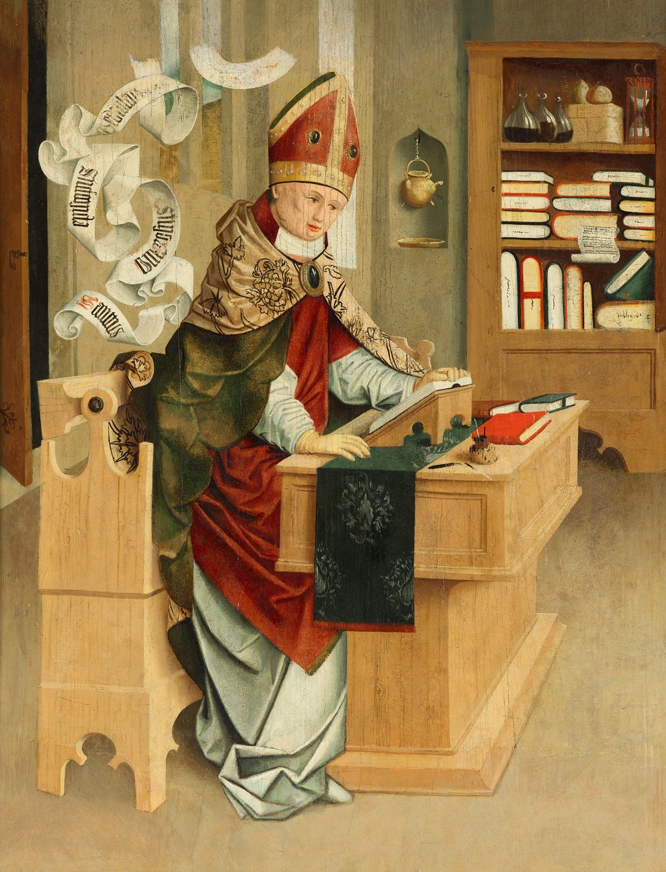 St. Ambrose tekijältä Meister von Mondsee
